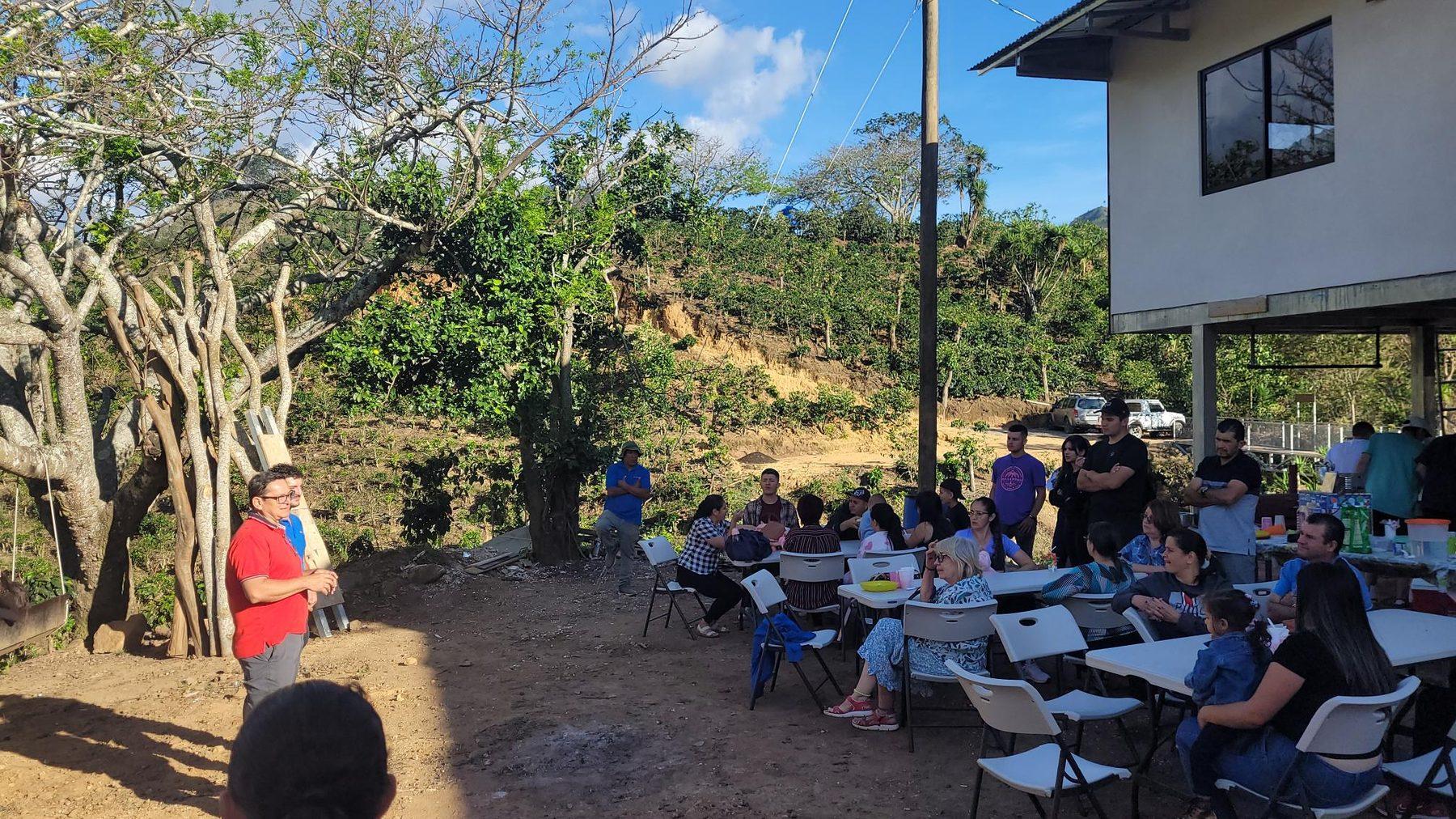 The childcare center on the finca