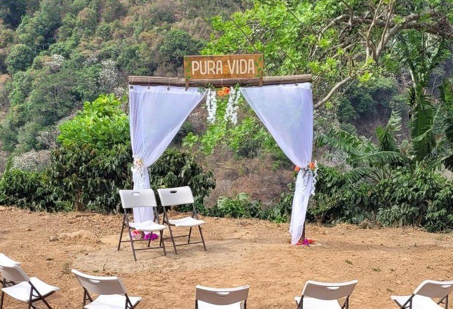2024 — First wedding celebrated at the finca.